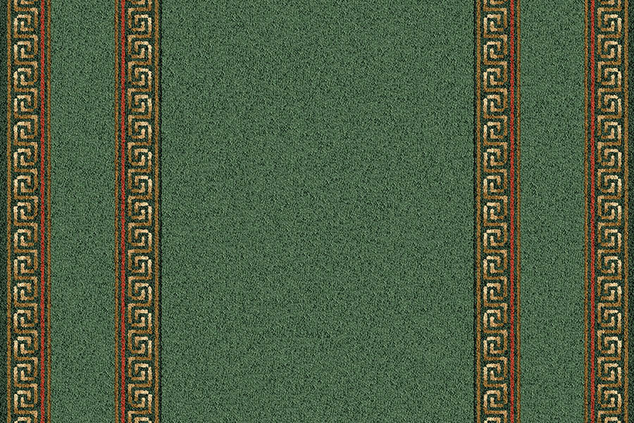 Ulster Carpets Athenia Runner Green 4/2583