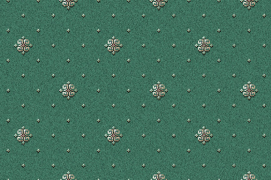 Ulster Carpets Athenia Motif Pale Green 45/2566